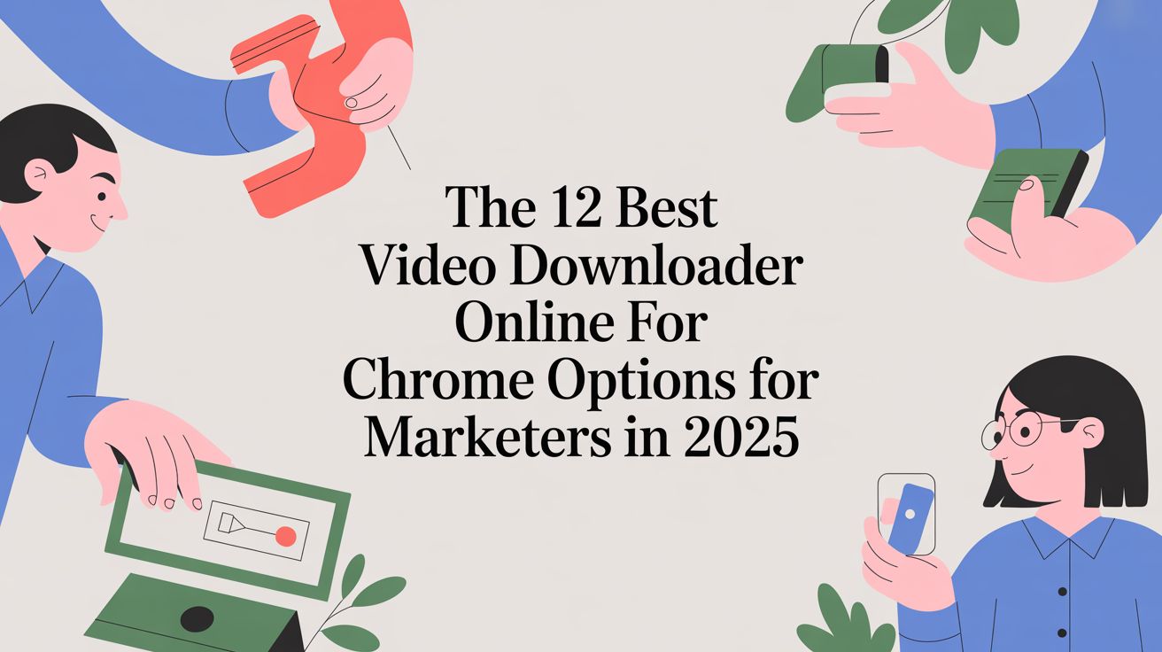 The 12 Best Video Downloader Online for Chrome Options for Marketers in 2025