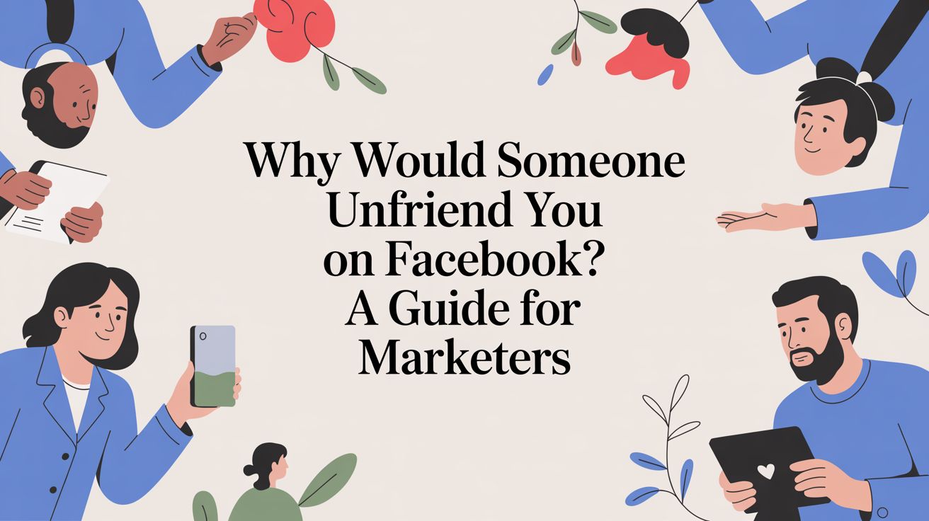 Why Would Someone Unfriend You on Facebook? A Guide for Marketers
