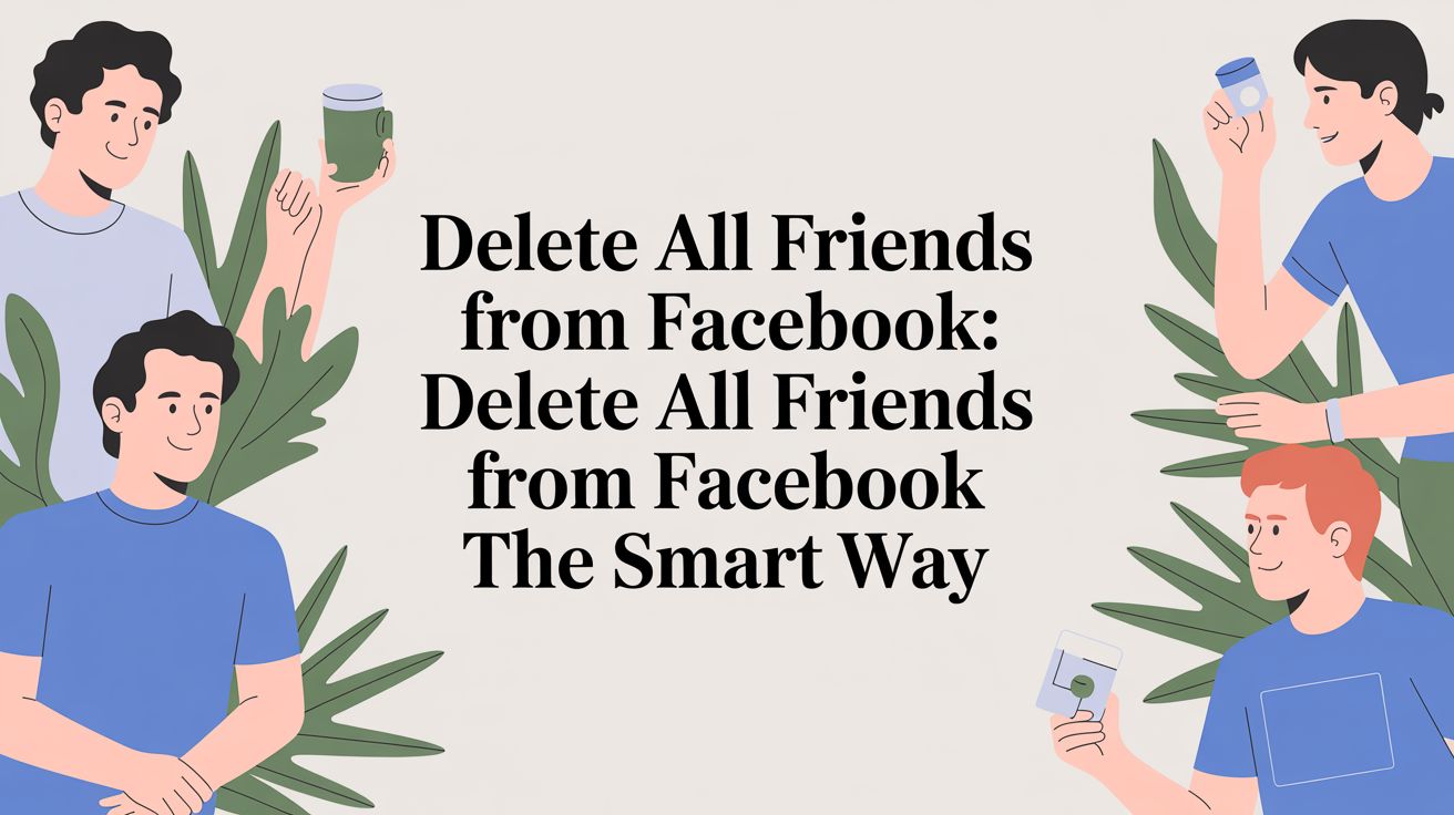 How to Delete All Friends From Facebook: The Smart Way for Marketers