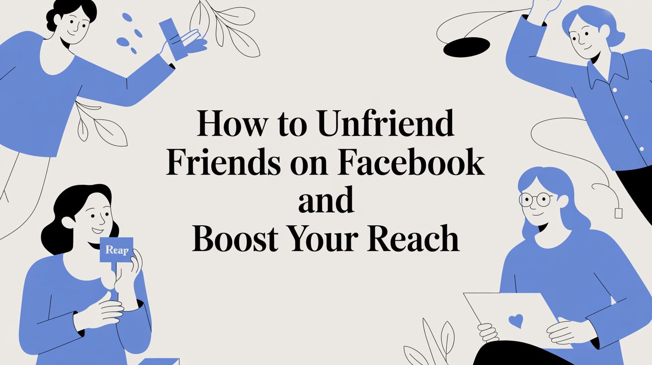 How to Unfriend Friends on Facebook and Boost Your Reach
