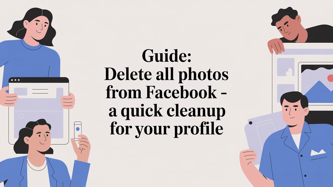 Guide: How to Delete All Photos From Facebook — The Smart Way