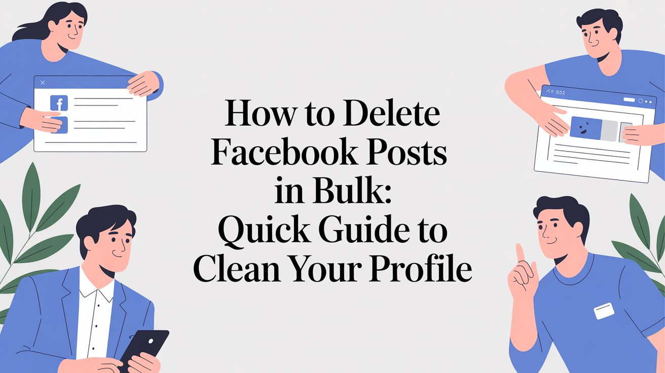 How to Delete Facebook Posts in Bulk: A Quick Guide to Clean Up Your Profile