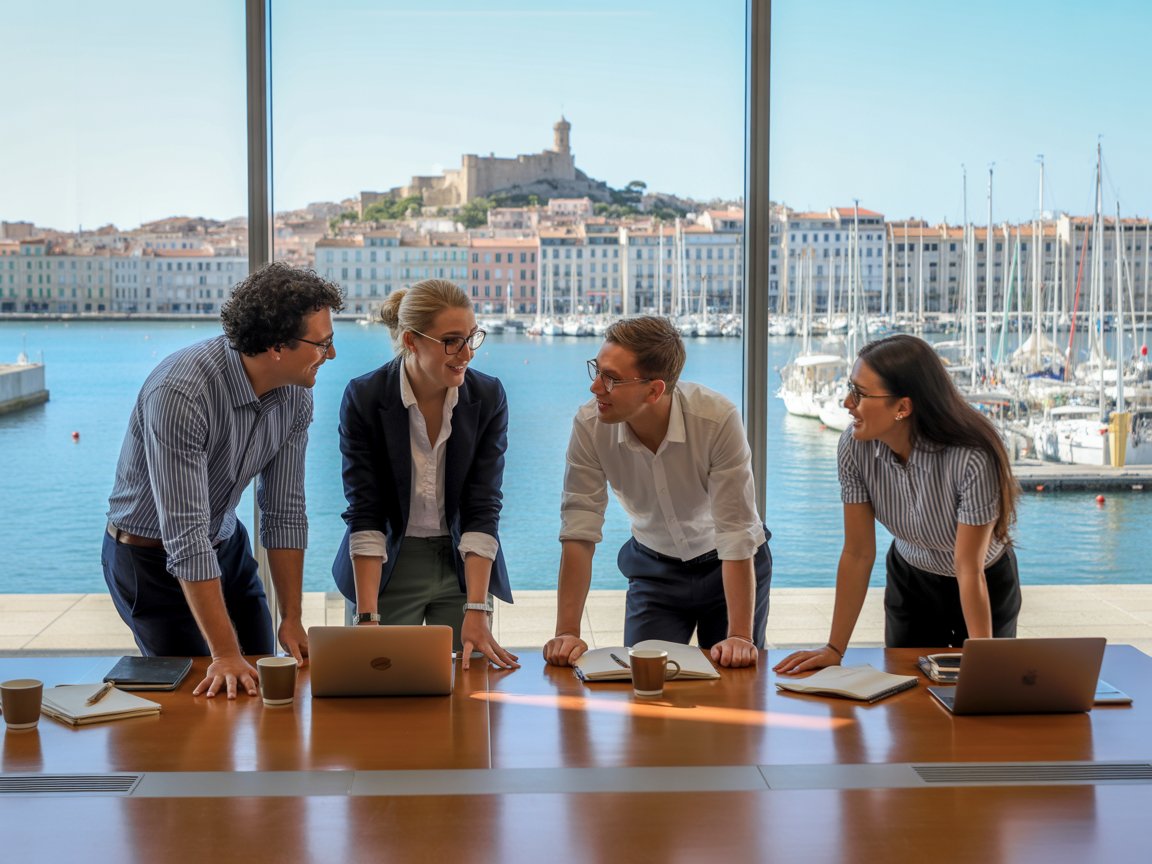 Agence Web 13 Business team in Marseille