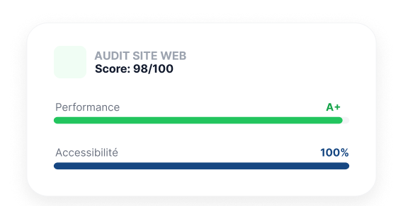 Audit site internet (SEO, performance, accessibilité)