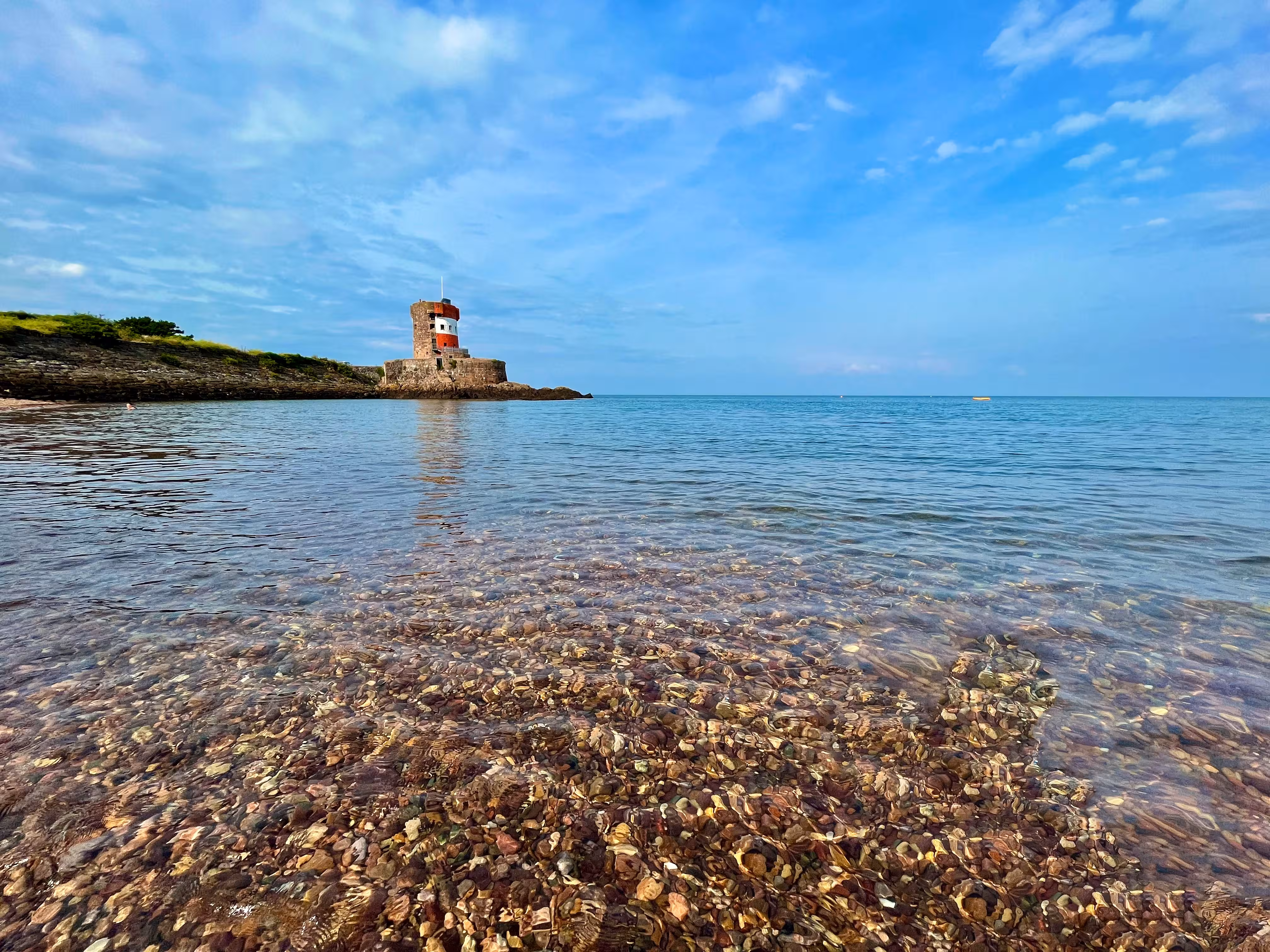 Image of the sea in Jersey