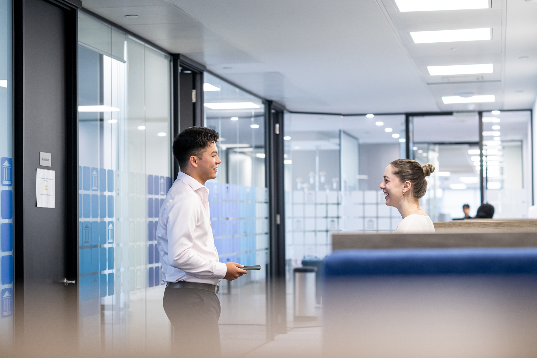 Two Langham Hall employees