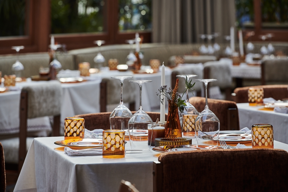 Reserved tables left empty