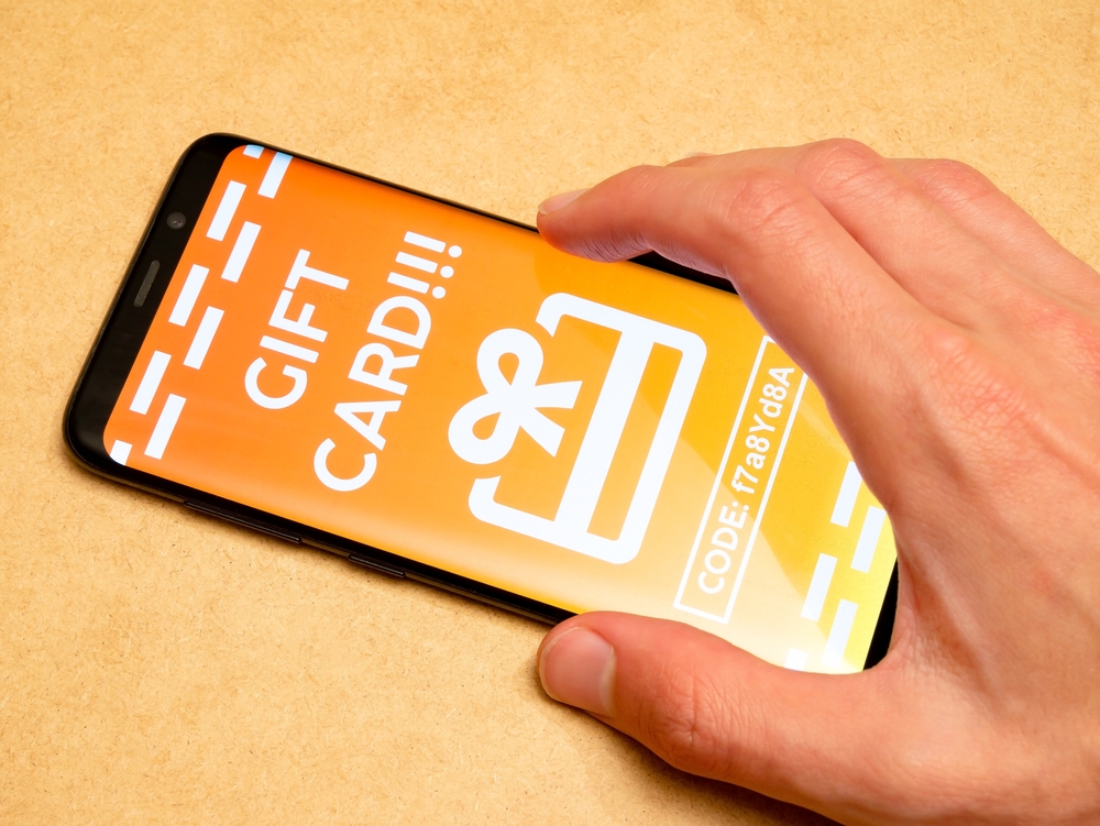 digital gift card