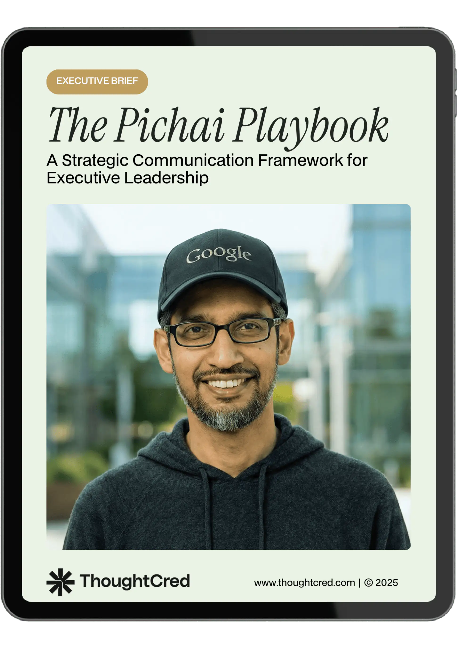 The Pichai Playbook