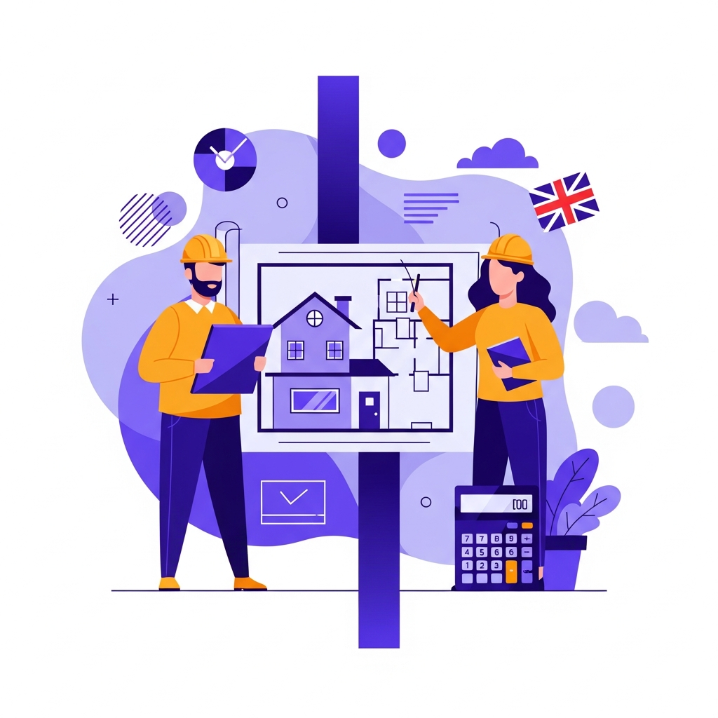 Homeowner planning a home loan for renovation in the UK