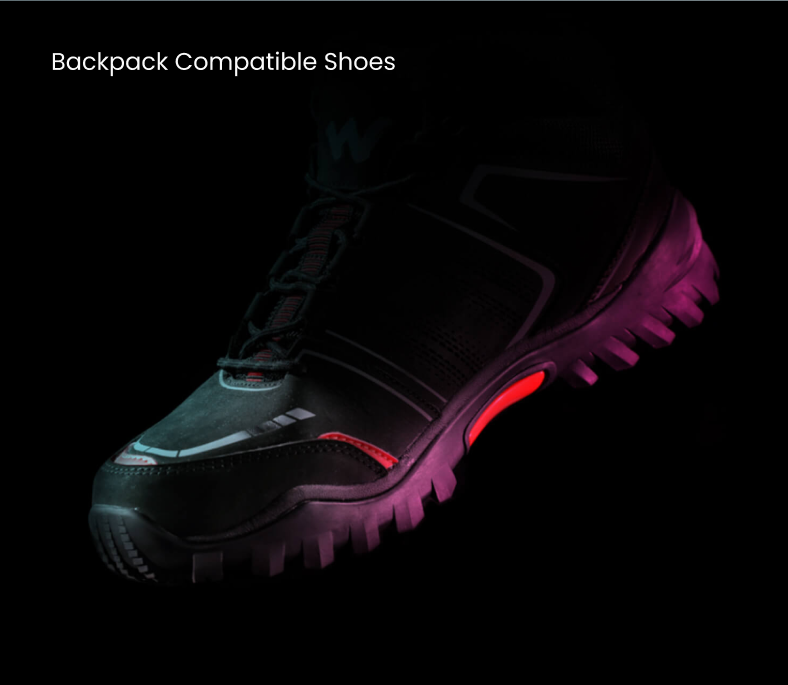 Product Design For Backpack Compatible Shoes
