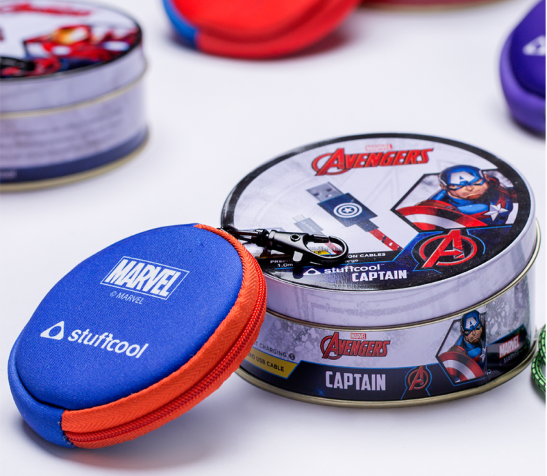 Marvel Merchandise & Accessories Packaging Design