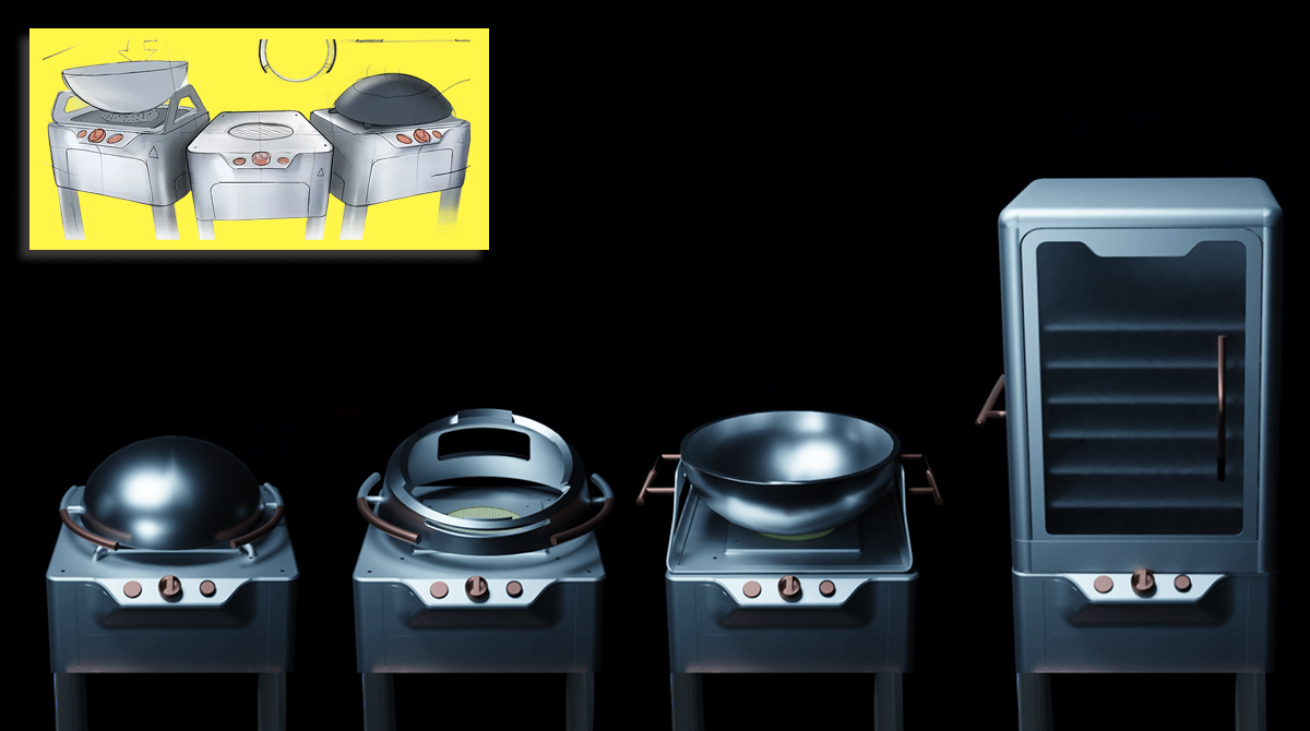 Concept design improving manufacturing efficiency and usability