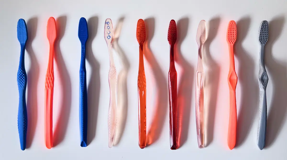Hardware Prototype Iterations For Pepsodent