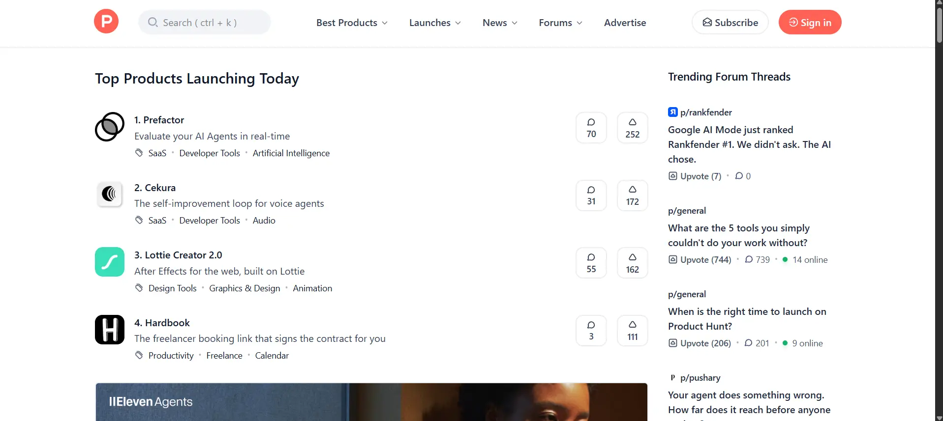 Featured Digital Product Launch On Product Hunt