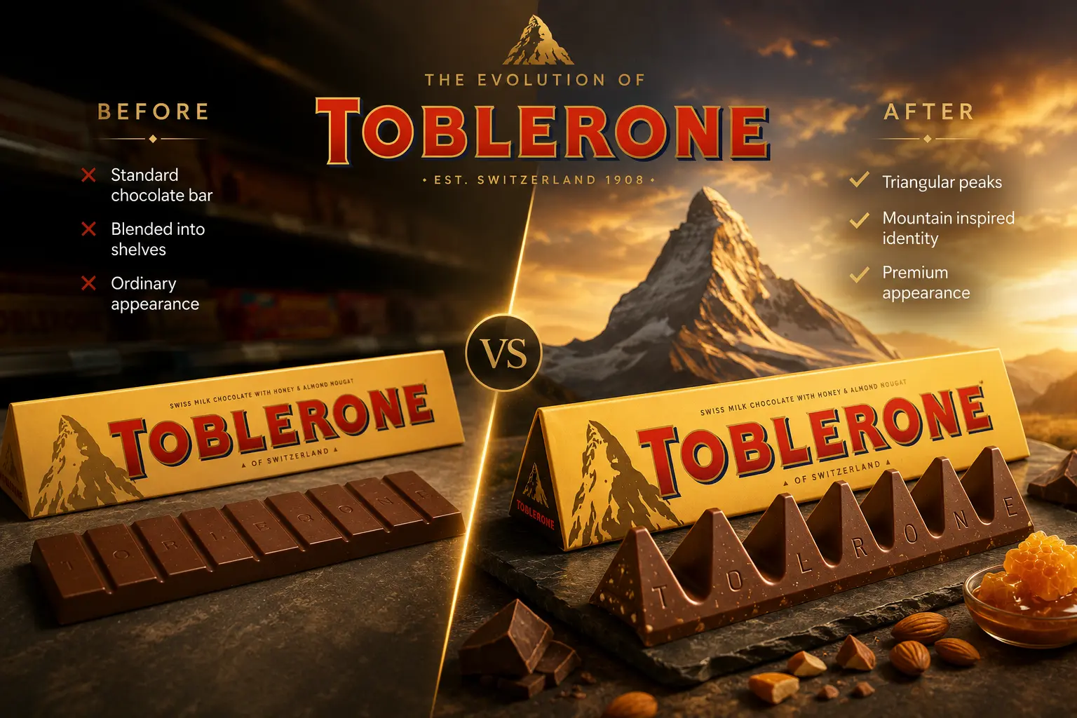 Toblerone Product Redesign