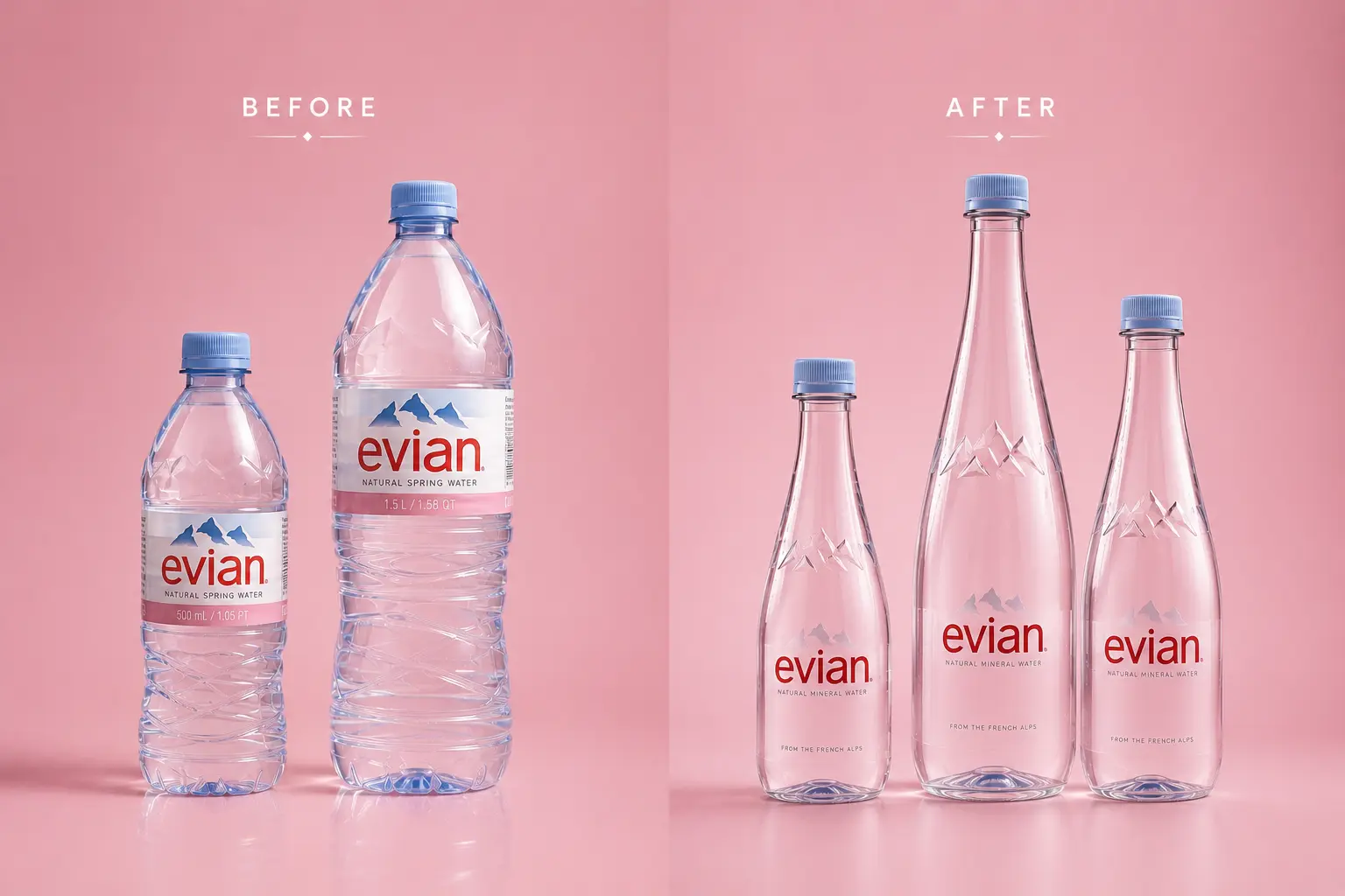 Evian Product Redesign