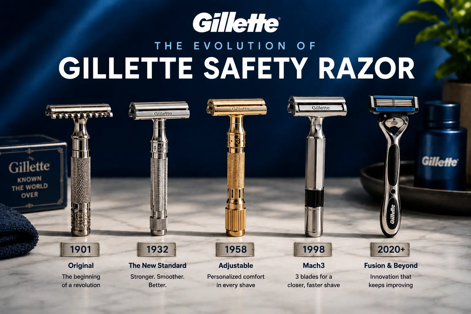 Gillette Safety Razor Product Redesign