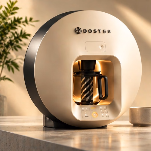Dostea automatic tea maker designed by Analogy Design