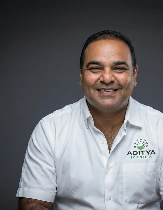 Naresh Reddy, Aerra Founder & CEO, Aditya Scientific
