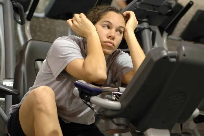 Workouts Are Boring: Exercise Bike