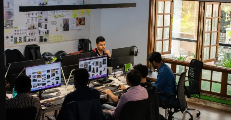 Industrial Design Team Developing Innovative Products