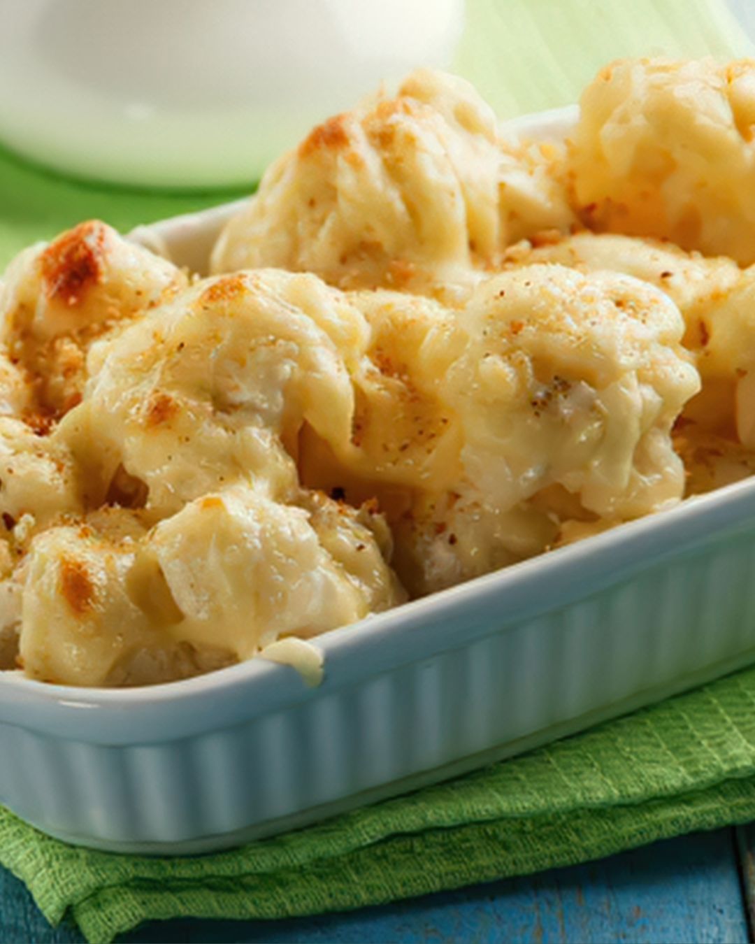 Cauliflower cheese made with Croome cheddar