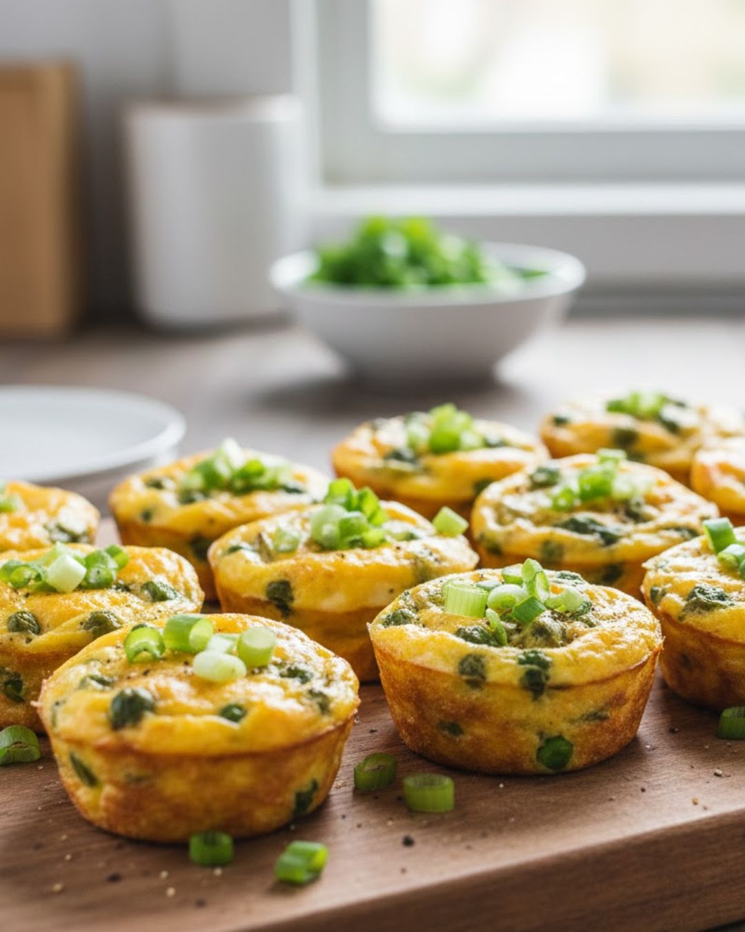 Spring frittata bakes made with Croome cheese