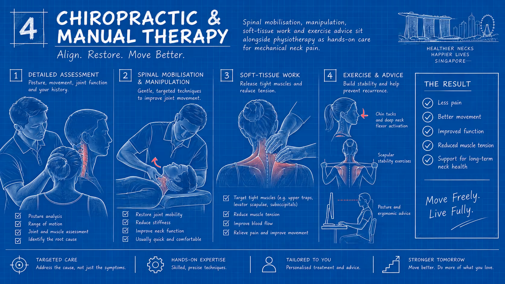 Guide to chiropractic and manual therapy for mechanical neck pain: mobilisation, manipulation and soft-tissue work