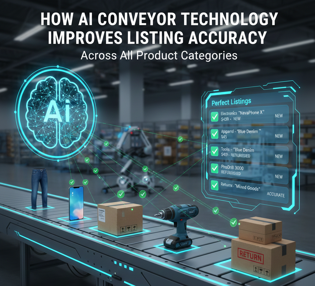 How AI Conveyor Technology Improves Listing Accuracy Across All Product Categories