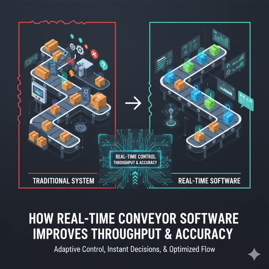 How Real-Time Conveyor Software Improves Throughput and Accuracy
