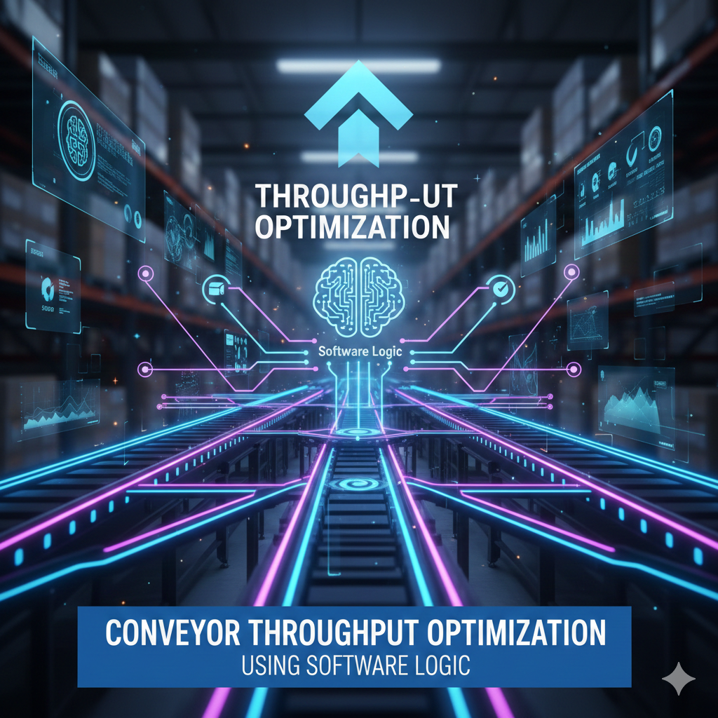 Conveyor Throughput Optimization Using Software Logic