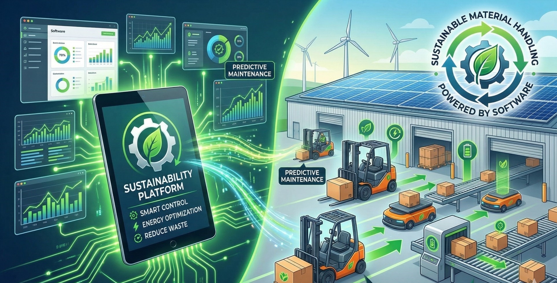 Sustainable Material Handling Powered by Software
