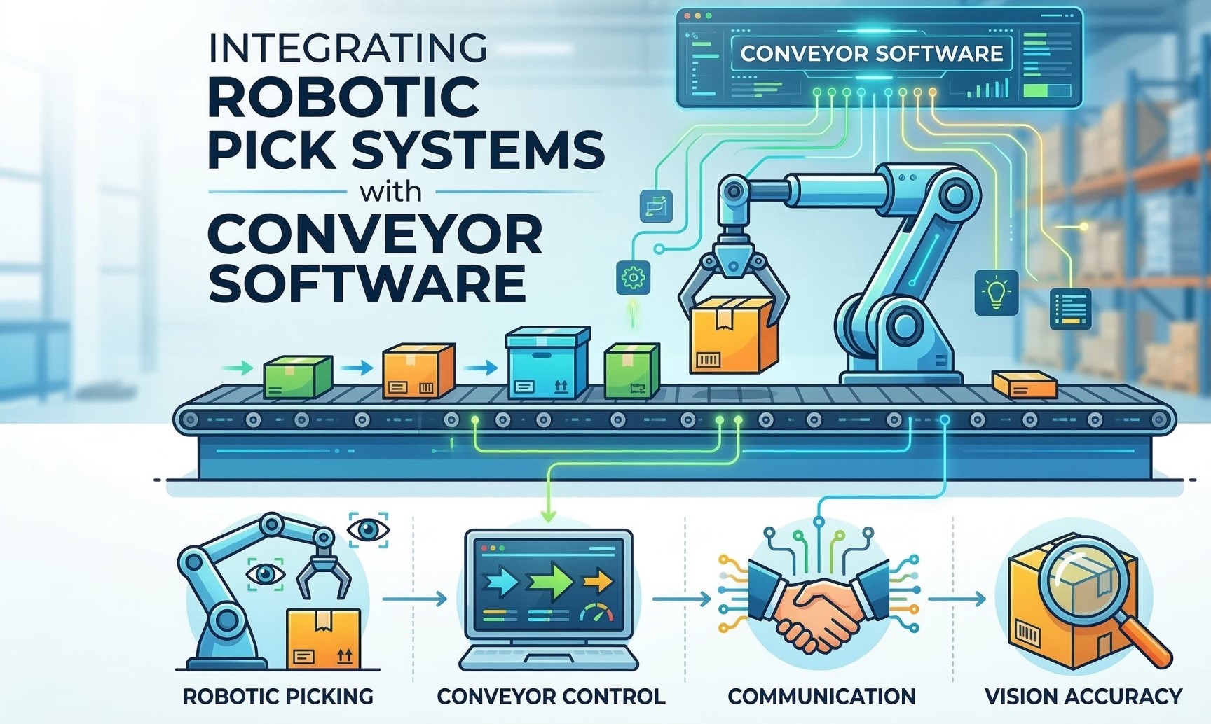Integrating Robotic Pick Systems with Conveyor Software