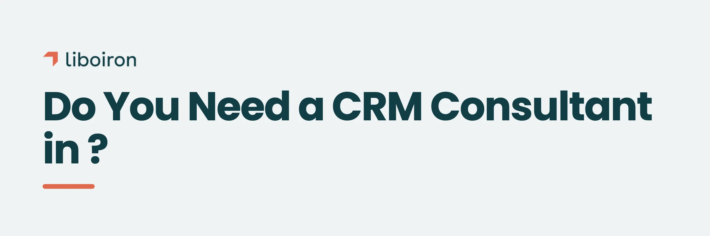 Do You Need a CRM Consultant