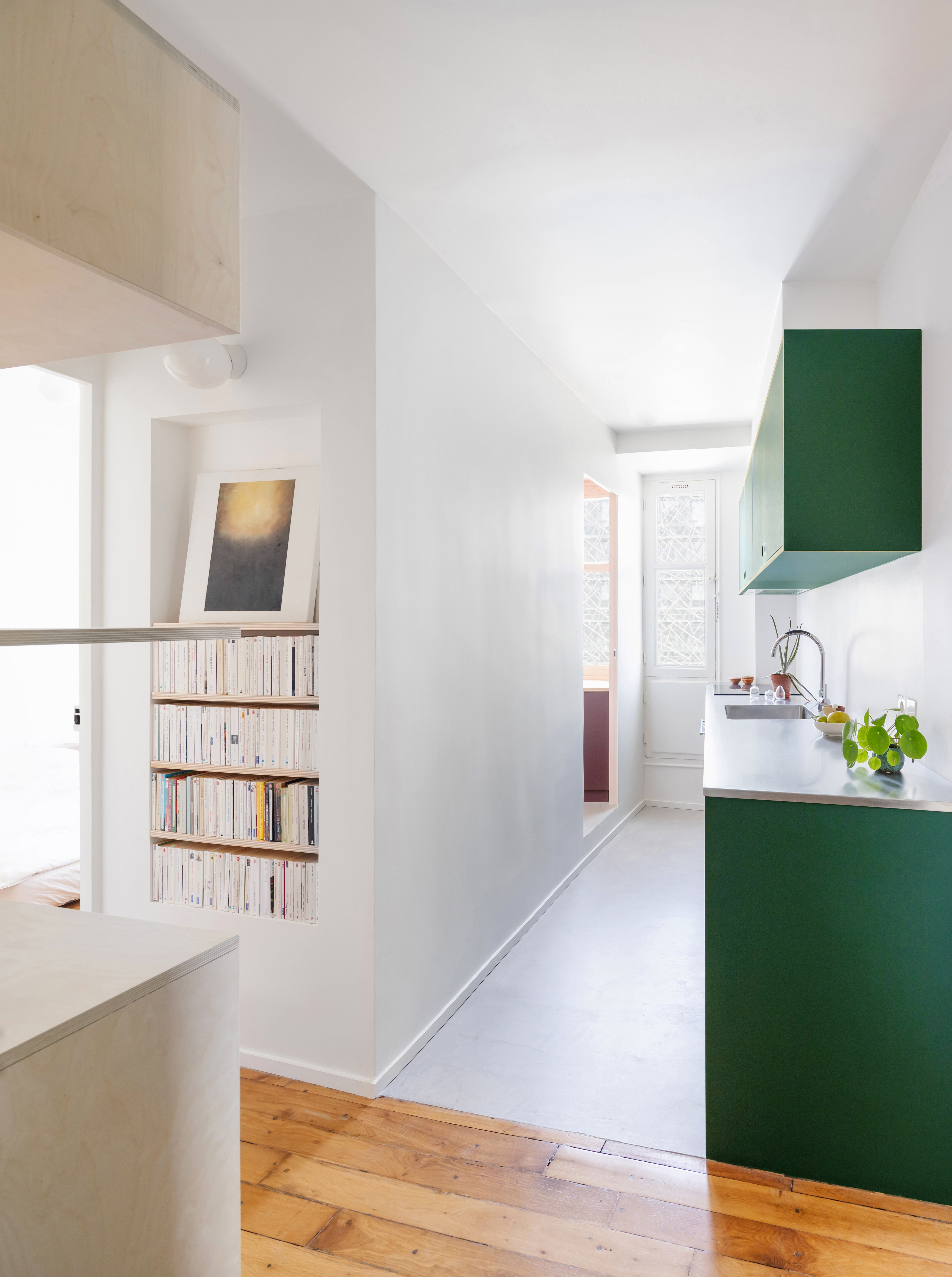 Miniature du projet de rénovation XL d'un appartement de 36m² à Paris, intérieur moderne et lumineux.