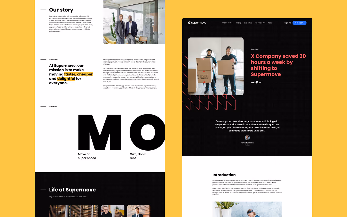 Supermove Website Designs