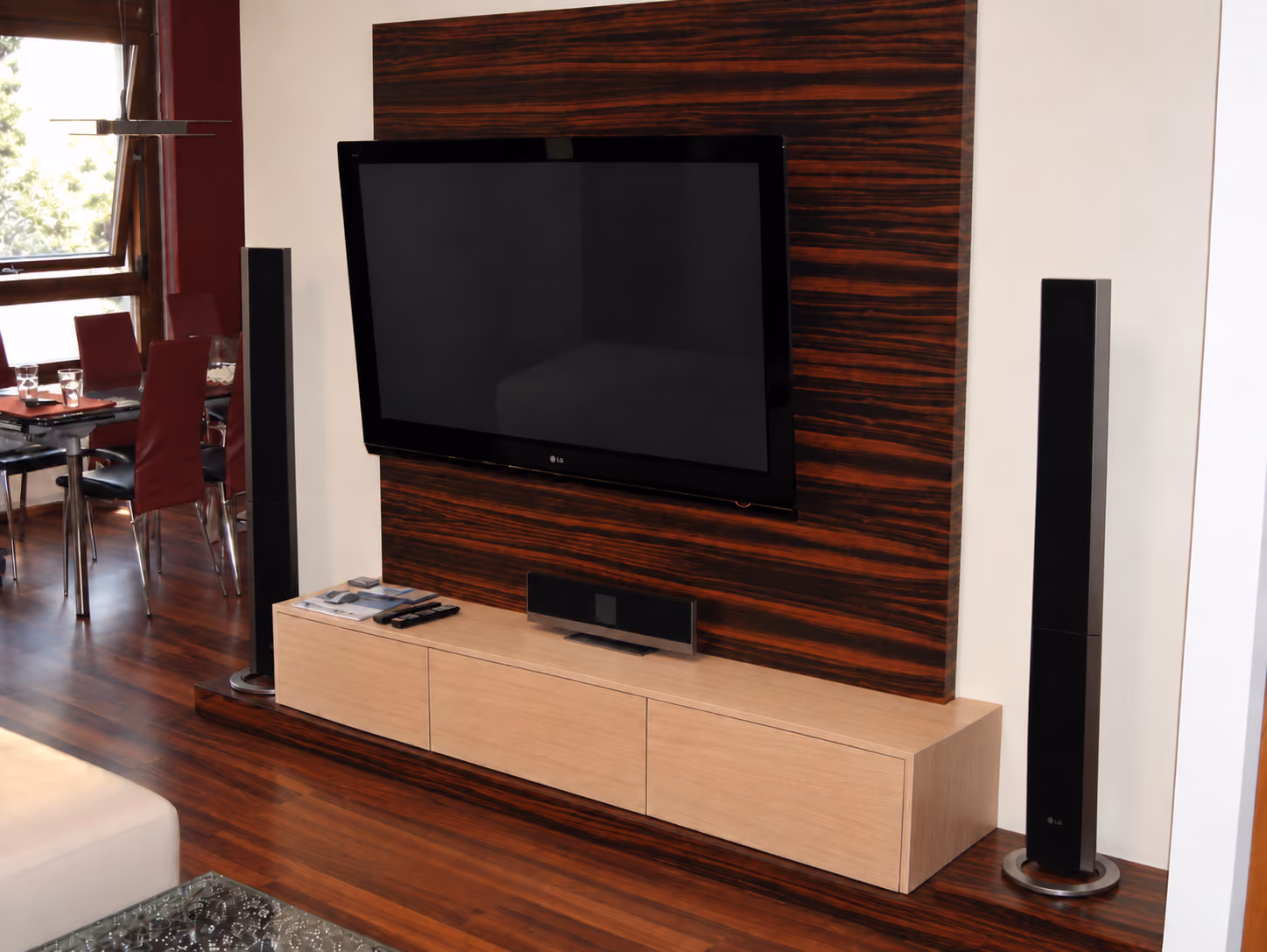 Wohnzimmer Eiche Polar - Makassar 1009