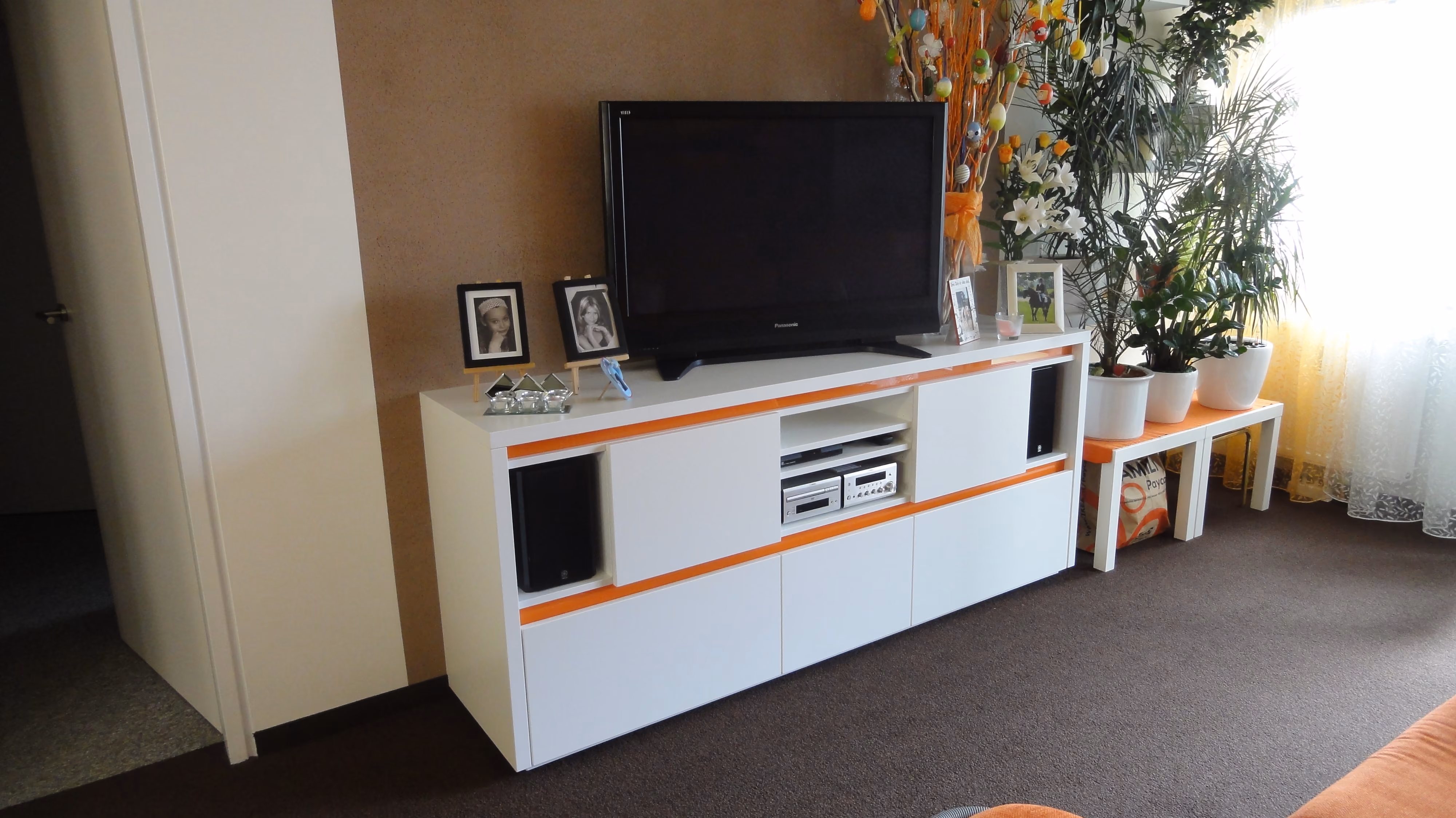 Wohnzimmer Weiß Dekor 2012