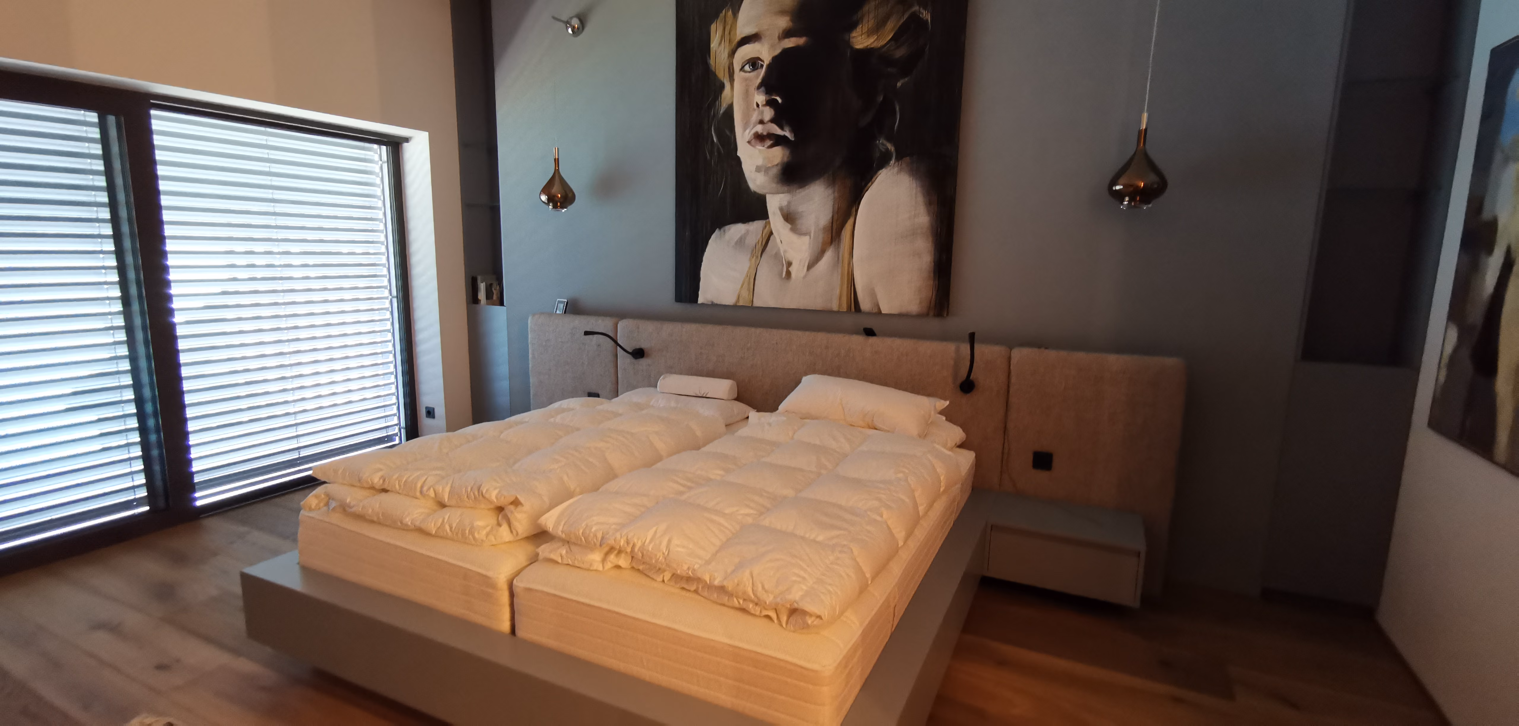 Schlafzimmer farblackiert 2019