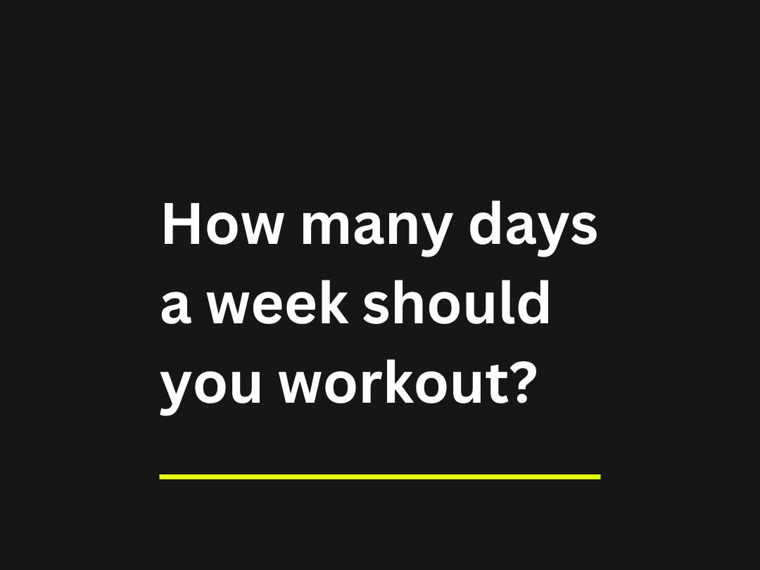 How Many Days A Week Should You Workout? (The Real Answer for Busy Professionals and Parents)