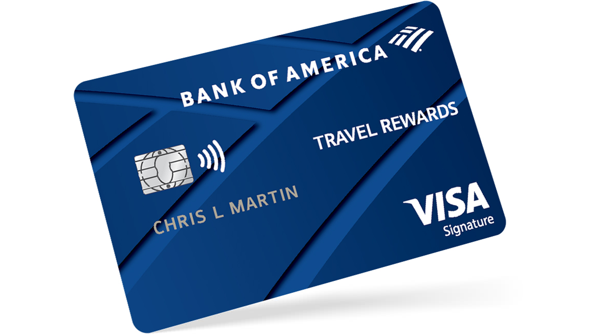 Bank of America Travel Reward Credit Card || Bright App to get out of Debt