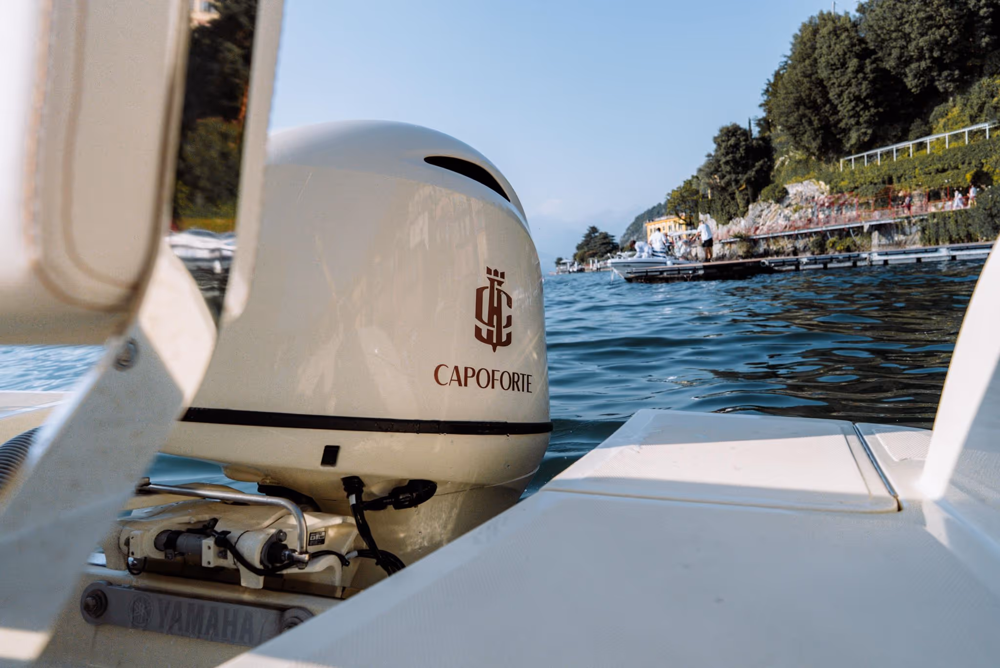 Private and sharing boat tours on lake Como, Italy. Capoforte boat