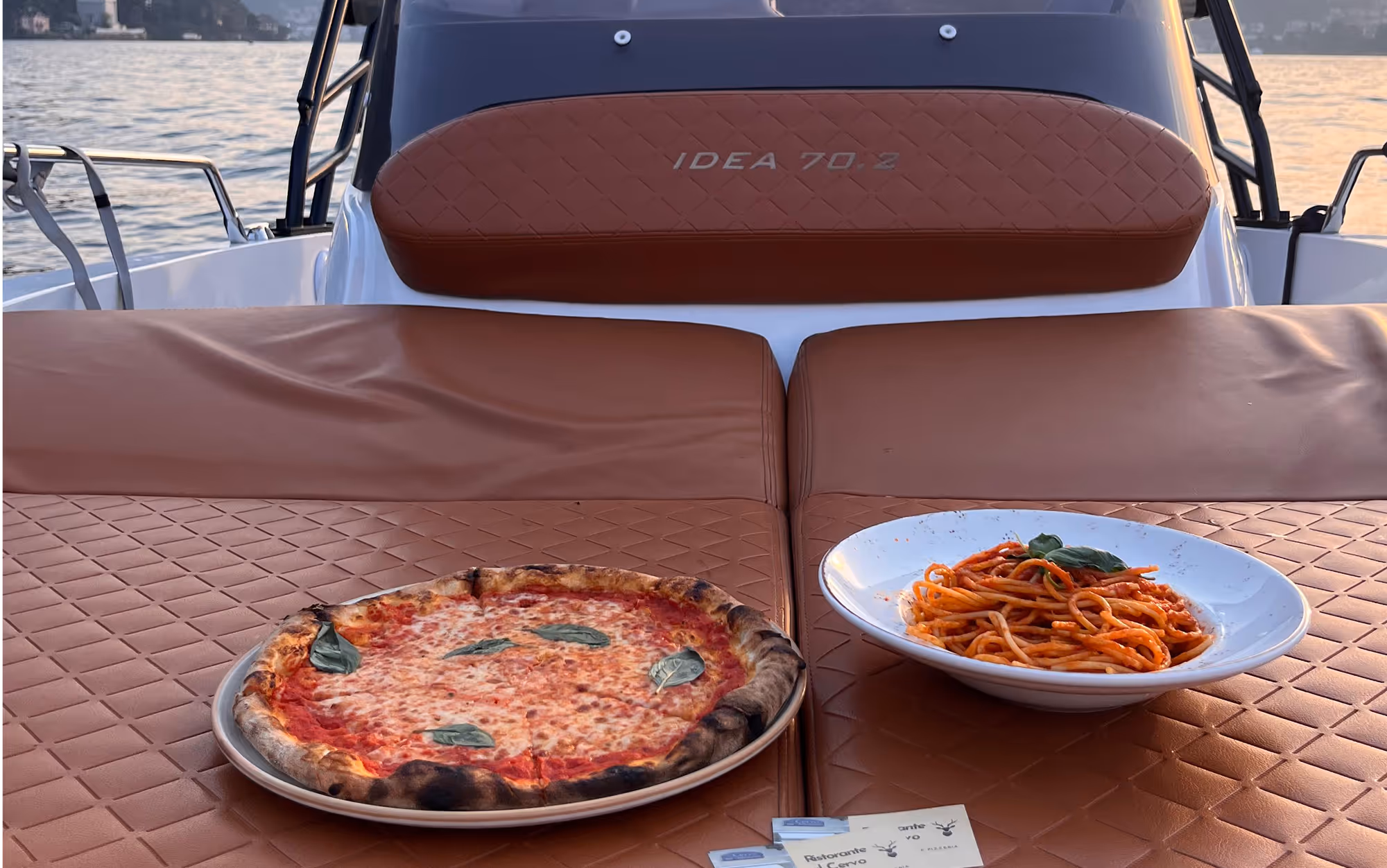 Private and sharing boat tours on lake Como, Italy. Nessi boat