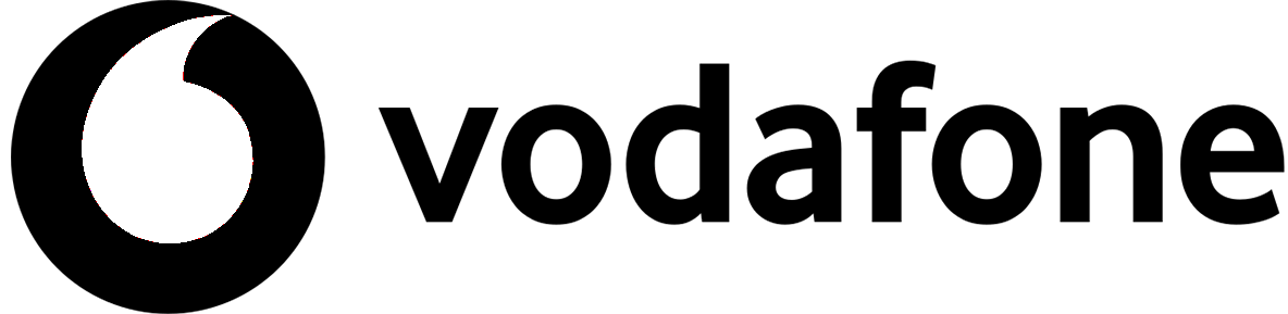 Logo vodafone nero