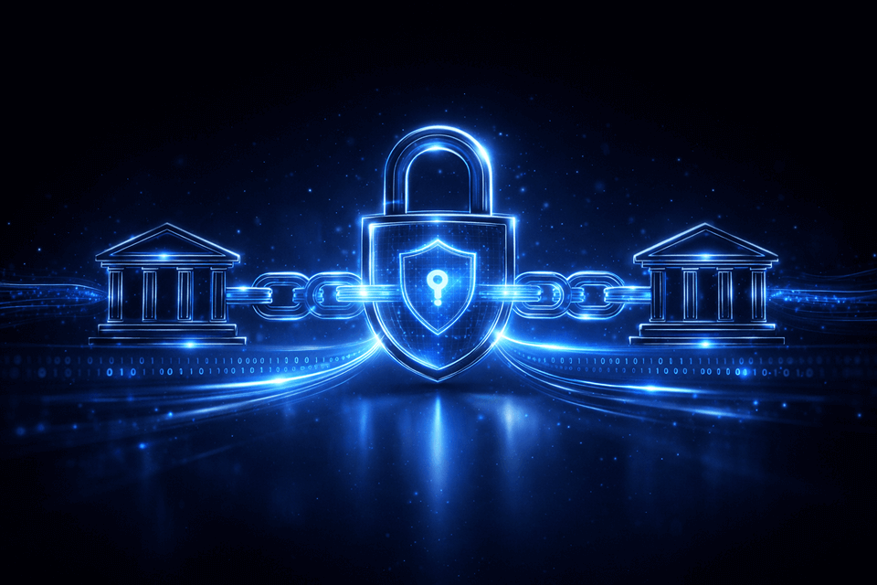 Conectividade Bancária com Criptografia de Ponta a Ponta.