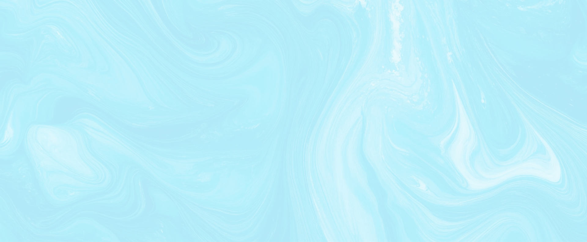 Light blue marbled texture with swirling patterns.