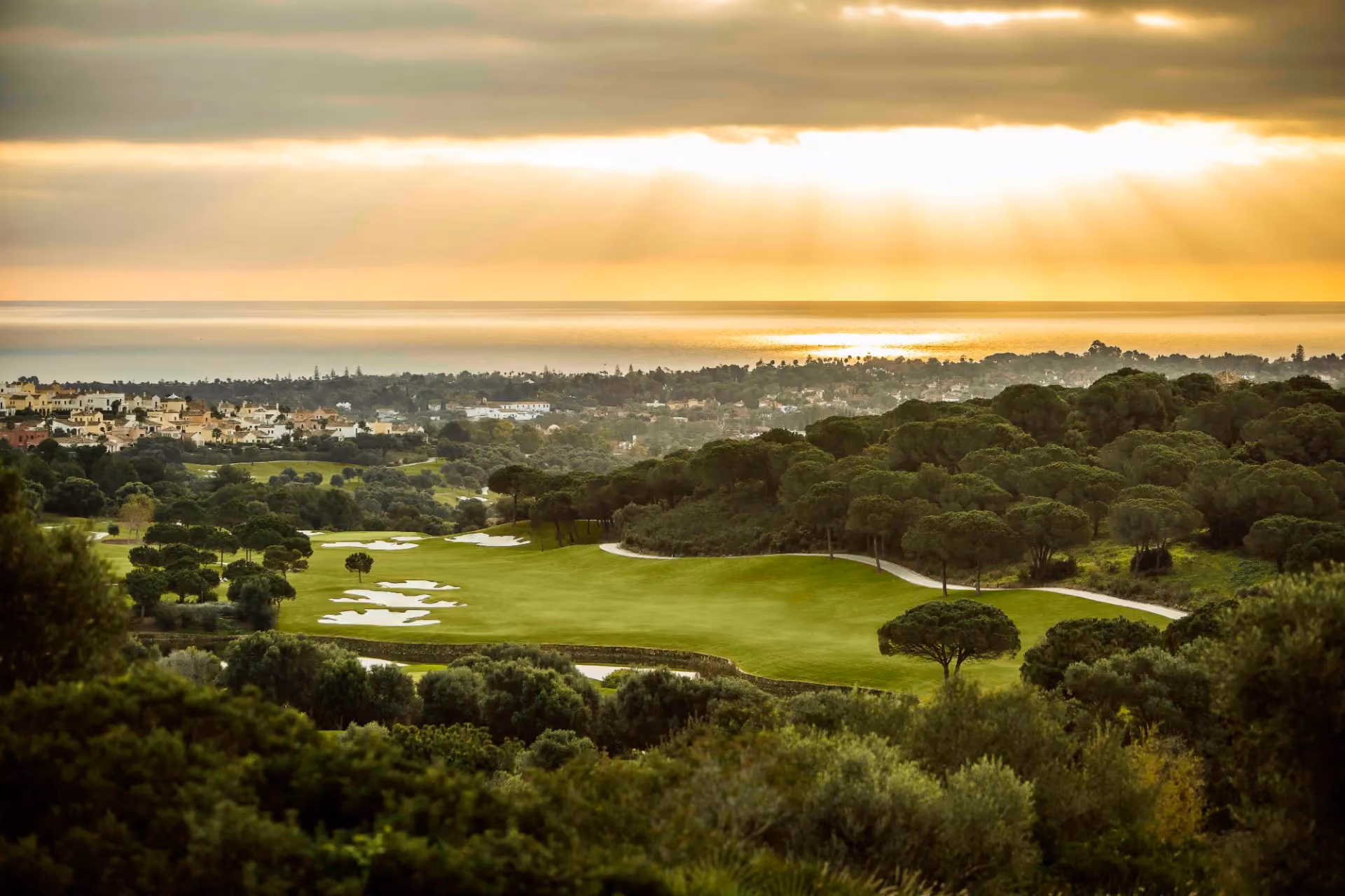 Golf course in Sotogrande