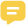 Yellow square chat bubble icon with three horizontal lines representing text.