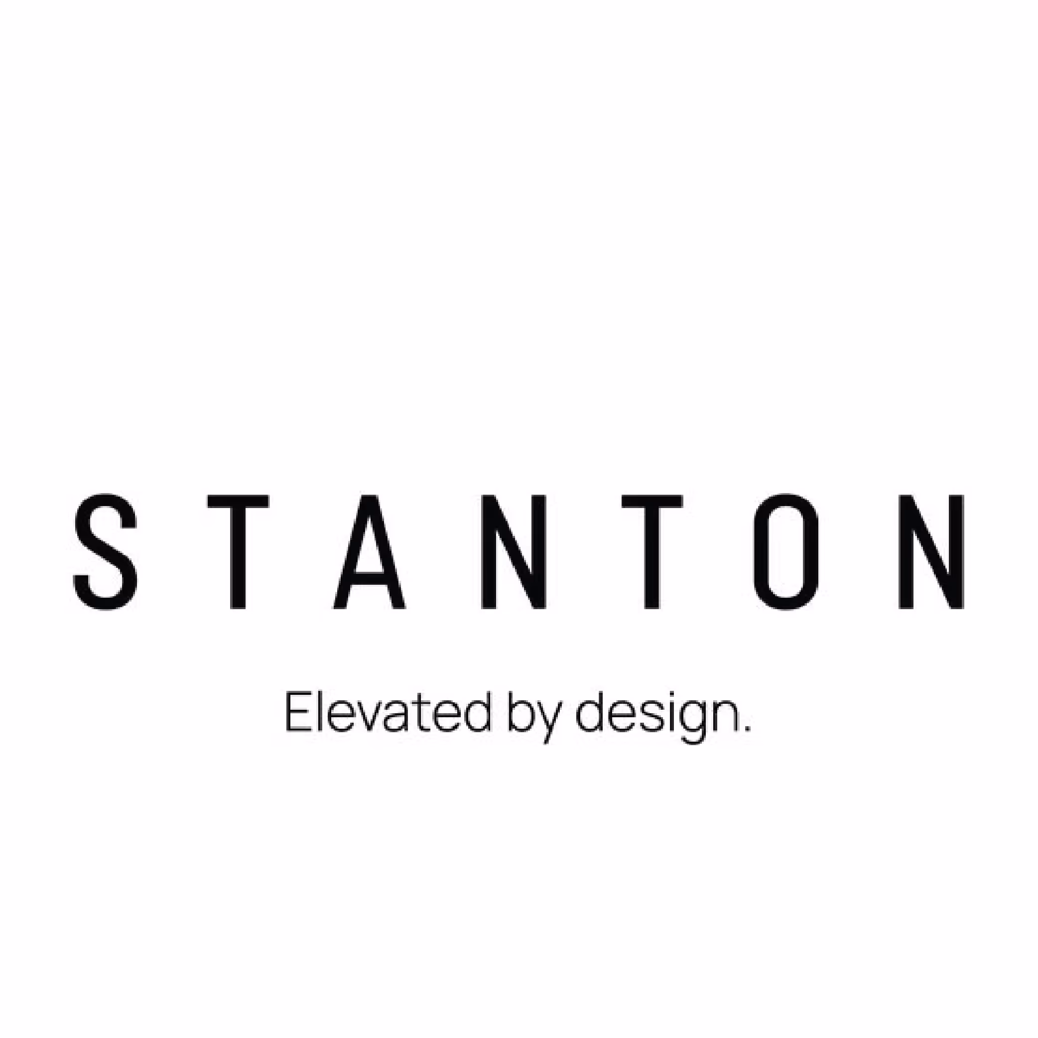 Stanton logo with the tagline 'Elevated by design' below the name.